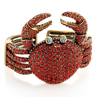 heidi daus queen crab crystal accented cuff bracelet d
