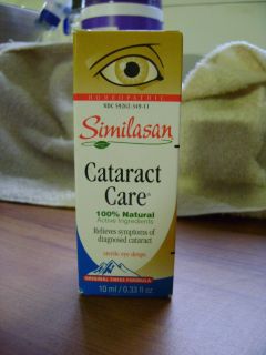 Similasan Cataract Care Eye Drops  Homeopathic   100% Natural   9/2013