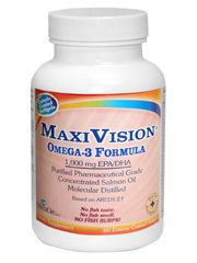 Maxivision Omega 3 Formula Fish Oil Eye Vitamins