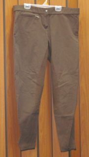 RIDERS CHOICE ENGLISH HORSE RIDING BREECHES PANTS COCOA BROWN