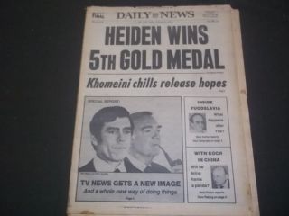 1980 Feb 24 NY Daily News Eric Heiden Olympics NP 1056