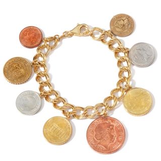  genuine european coin charm bracelet rating 315 $ 29 95 s h $ 5 95 
