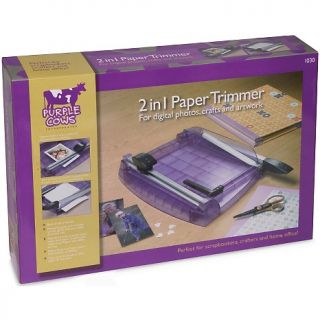 103 4345 purple cows purple cows 2 in 1 paper trimmer with rotary and