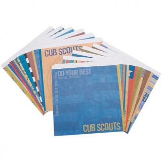 102 5797 k company 12 x 12 boy scouts of america 2 sided paper pad cub