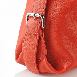 Barr + Barr Leather Satchel with Zipper Pocket