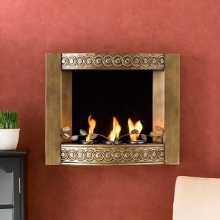 Home Furniture Fireplaces Gel Fireplaces Antique Gold, Wall Mount