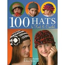 100 hats to knit and crochet book by sterling publish d