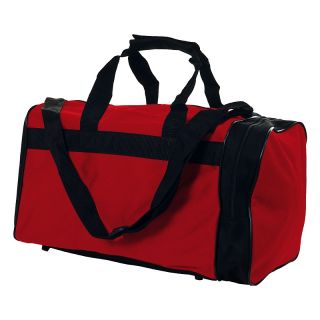 112 0119 toppers travel sport gym bag red black rating be the first to