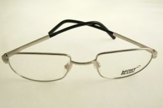 mont blanc 06 eyeglass frames demo lense gunmetal