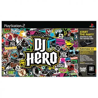 107 1355 dj hero video game with turntable playstation 2 ps2 rating 2
