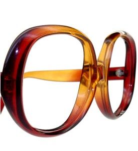  dior optyl two tone oversized new wave vintage sunglass eyeglass frame