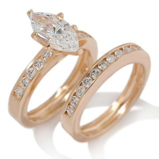 Jewelry Rings Bridal Sets Absolute™ Marquise Round Channel Set