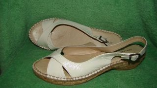 Eric Michael Patent Leather Helen Espadrille Sandals Mules Shoes 8 M