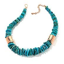 jay king blue green anhui turquoise beaded necklace $ 99 90 $ 114 90