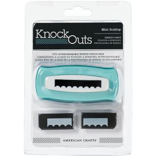 111 2041 american crafts knock outs border punch mini scallop rating
