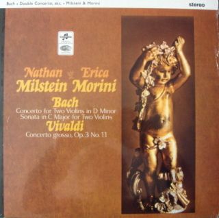 SEALED   NATHAN MILSTEIN ERICA MORINI /Bach Violin Concertos/ EMI