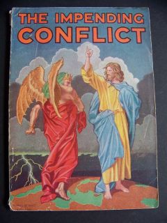 1936 The Impending Conflict   Ellen G White HARD TO FIND Seventh Day