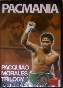 Manny Pacquiao vs Erik Morales Trilogy DVD Pacmania New