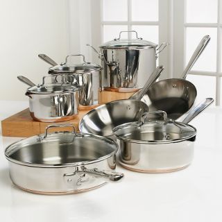 140 344 emeril emerilware stainless steel with copper 12 piece