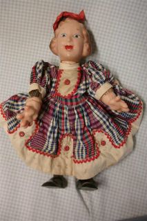 1930s IDEAL FANNY BRICE BABY SNOOKS COMPOSITE VINTAGE FLEXY DOLL DL070