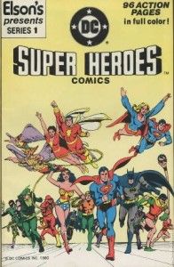 Elson`s Presents Series 1 6 DC Super Heroes Set RARE
