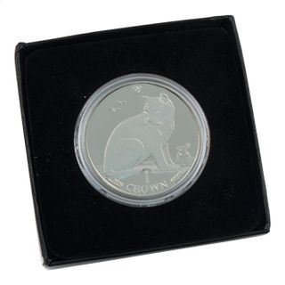 142 853 coin collector 1990 isle of man alley cat clad proof coin