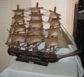 FRAGATA ESPANOLA ANO 1780 WOODEN SHIP TAIWAN 27 L