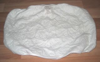 ESPECIALLY FOR BABY BASSINET PAD COVER FITTED WATERPROOF QUILTED WHITE