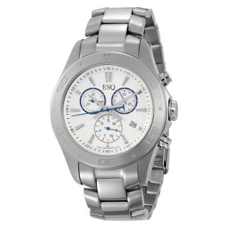 Esq Mens 7301330 Aston Chronograph Stainless Steel Bracelet Watch