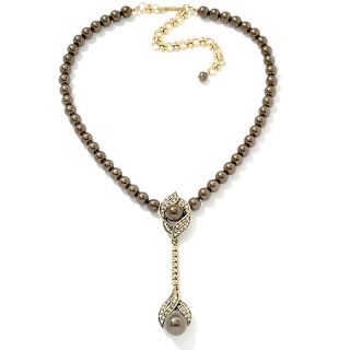 154 537 heidi daus heidi daus exceptionally chic beaded drop necklace