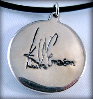   Medallion Pendant Necklace Emerson Lake Palmer Keith Emerson