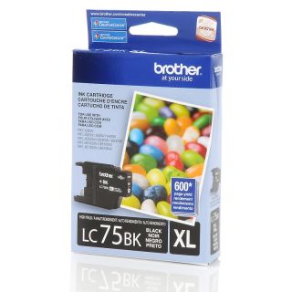 179 255 brother brother lc75bk high yield xl black printer ink