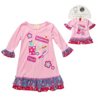 179 725 dollie me little girl and doll pink night gown set rating 1 $