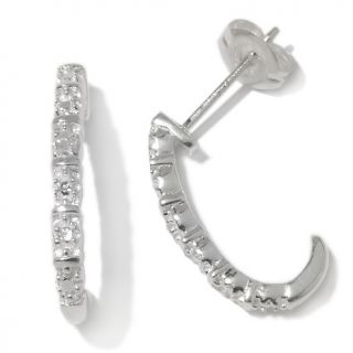 167 325 sterling silver diamond accent j hoop earrings note customer