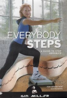 Gin Miller Everybody Steps A Guide to Step Aerobics DVD