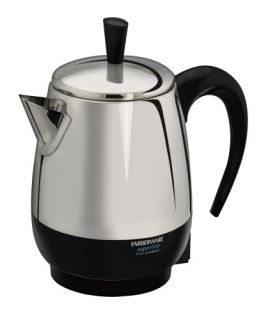 Farberware FCP240 2 4 Cup Percolator Stainless Steel New