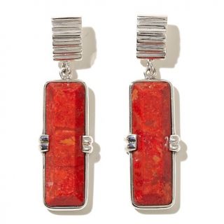 174 716 mine finds by jay king jay king orange and red coral drop