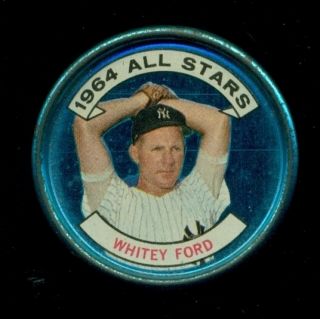 Whitey Ford 1964 Topps Coins 139 All Stars