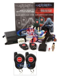 Excalibur RS 230 DPB One Button Vehicle Remote Start System