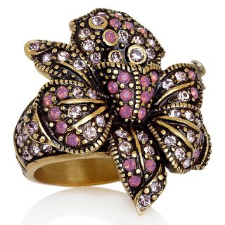 192 038 heidi daus exotic orchid crystal accented ring note customer