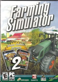 Farming Simulator   2 Bonus Games included (Farmer Crates & Wacky Farm
