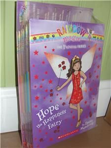Rainbow Magic Princess Fairies New SEALED 7 Book Set with Slipcover