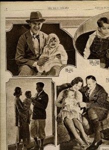  Purviance Stan Laurel Evalyn Knapp Film Weekly UK Mag 1931