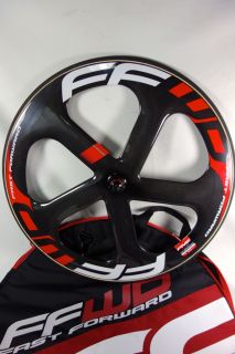 FFWD Fast Forward Carbon Disc Track Wheel 5 Spoke Front Track Wheel $