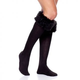 194 202 iman fab faux fur boot enhancing signature socks rating 7 $ 19
