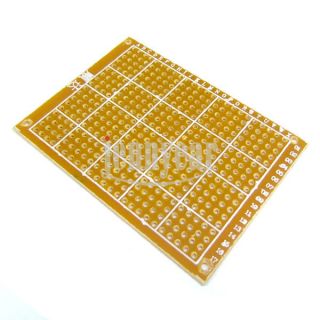 100x PCB Prototype Universal Experiment Board 5x7cm Hole Plate 2 54mm