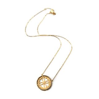 Michael Anthony Jewelry® 10K Flower Pendant with Chain