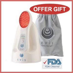 ems Free★ Evis MD Platinum Anti Aging Red Light LED