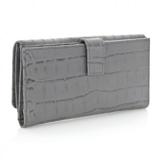 Barr and Barr Croco Embossed Soft Leather Wallet