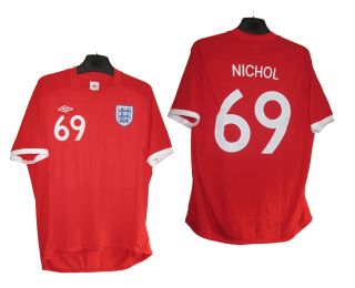 England Nichol Umbro Football Jersey Shirt Sz XXL 50 Soccer